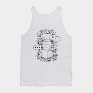 Top Hat Bunny Tank Top